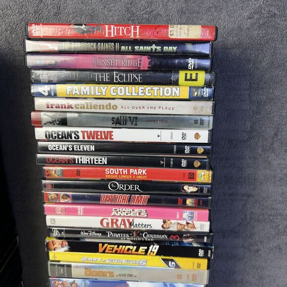 Large DVD Lot of 105 Movies ~ Horror, Comedy~ Drama-Workout- Action NEW & USED! - Picture 8 of 11